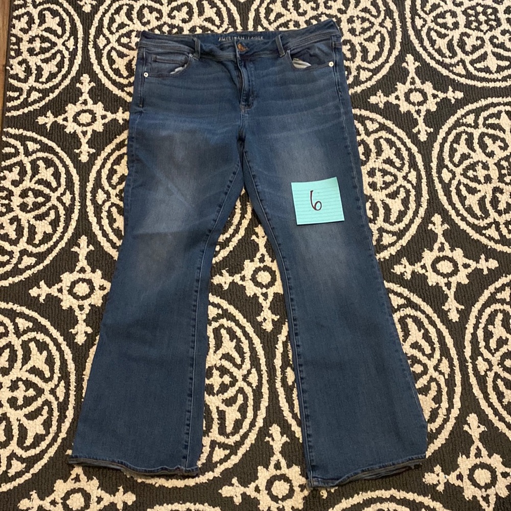 Women’s American Eagle size 18 regular Kick Boot jeans